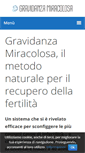 Mobile Screenshot of gravidanzamiracolosa.net